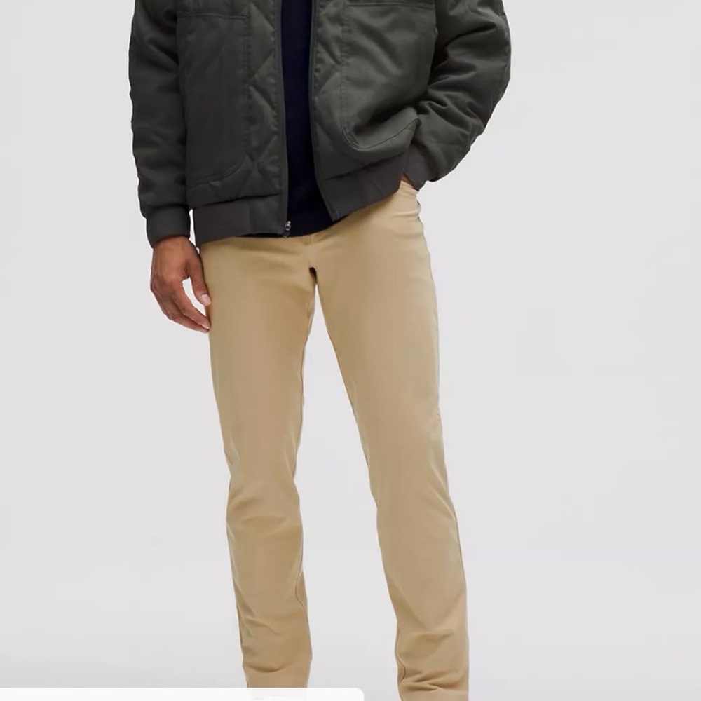 lululemon athletica ABC men's Khaki Chino Pants - Tan